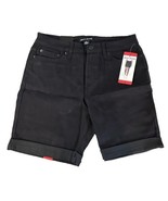 DKNY Jeans Black Bermuda Shorts NWT Size 8 Stretch - £14.43 GBP