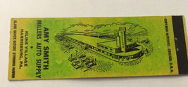 Vintage Matchbook Cover Matchcover Amy Smith Millers Auto Supply Harrisb... - £2.98 GBP