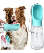 Dog Water Bottle, Leak Proof Portable Pet Water Dispenser with Drinking ... - £12.90 GBP