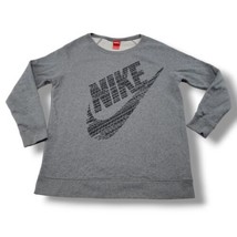 Nike Sweatshirt Size Medium &quot;There Is No Finish Line&quot; Nike Swoosh Graphi... - £28.67 GBP