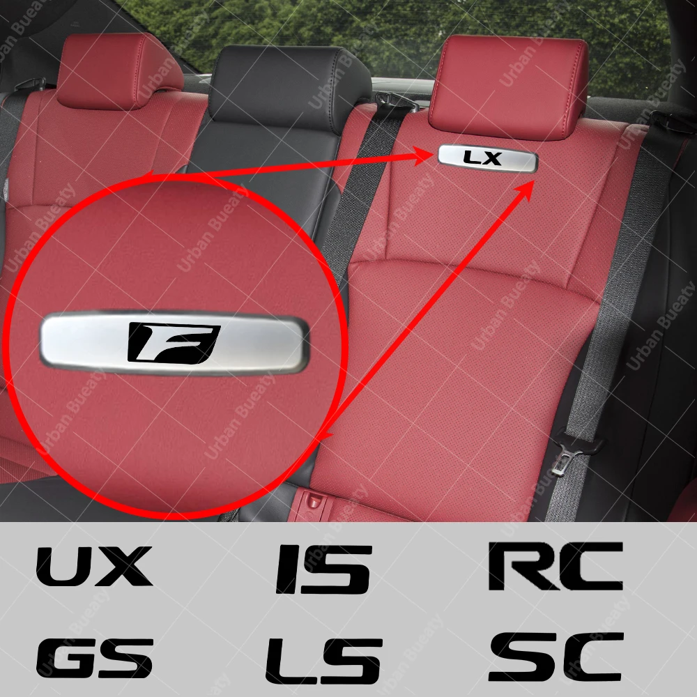 Car Metal Emblem Seat Sticker Auto anti-kick pad floor mat Badge For Lex... - $11.48+