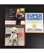 Marley &amp; Me, Super Freakonomics, How To Talk To A Liberal Lot of 3 CD Au... - £8.10 GBP