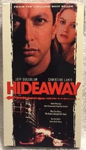Hideaway...Starring: Jeff Goldblum, Alicia Silverstone, Jeremy Sisto (used VHS) - £9.41 GBP