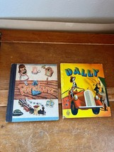 Vintage Lot of DALLY Fire Dog Tell-A-Tale &amp; PANDORA Sturdibilt Small Hardcover - $13.99