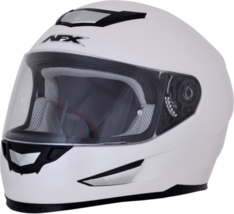 AFX Adult Street Bike FX-99 Solid Color Helmet Pearl White Lg - £71.90 GBP