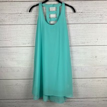 Love Riche Sleeveless Lined Emerald Blouse Top Tank Strappy Racerback Sz... - £12.90 GBP