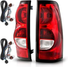 Juego luces traseras rojo rubí compatibles Silverado 2003-2006 con bombi... - $87.99