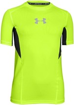 Under Armour Kids Boys CoolSwitch Shortsleeve T, Fuel Green, X-Small /7 Big Kids - £14.20 GBP
