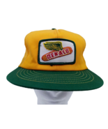 Vintage Dekalb Seed Patch Yellow Trucker Hat Cap Mesh Snap Back NOS - €37,07 EUR