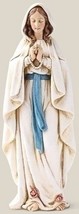 Our Lady of Lourdes 6 Inch Virgin Mary Statue Catholic Figurine - £20.95 GBP