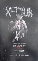X-Tour Xavi Live Loas Angeles Promo Poster November 26 2025 - $12.95