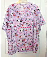 Stars of Medical Scrub Top Size 2X - $27.88 CAD