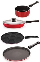 stainless steel frying pan cookware set of 4 - $92.20