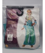 Emerald Green Arabian Dancer Girl Costume Jasmine Princess Girls Size Me... - $374.72 MXN