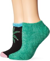 HUE Womens Footsie Socks Gift Box 1 Pair,Black,One Size - $14.56