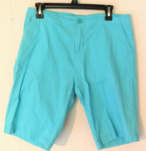 Caribbean Joe women 8 shorts blue pockets - $14.82