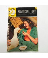Kodachrome Films Kodak Data Book for Miniature &amp; Movie Cameras 5th Edition - $145.89 MXN