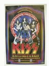 Kiss Tour Poster New Orleans Cartoon Band Concert - £70.78 GBP
