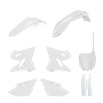 Polisport Full Body Kit White For 2021 Yamaha YZ 125/ YZ 250 - $169.99