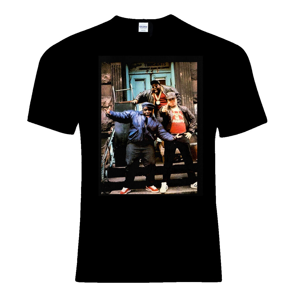 Primary image for The Fat Boys Hip hop trio Black T-shirt