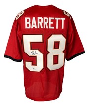 Shaquil Barrett Tampa Bay Signé Rouge Football Jersey Bas - £76.63 GBP