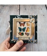 Butterfly junk journal handmade Nature botany junk book on sale complete - £392.36 GBP