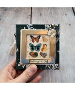 Butterfly junk journal handmade Nature botany junk book on sale complete - $500.00