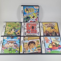 Nintendo DS Lot of 7 Games Complete &amp; Tested Kid Friendly Fun Adventures  - £18.67 GBP