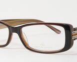 Oliviero Contini OV4092 11 Brown Einzigartig Selten Brille Kristalle 53-... - $96.03