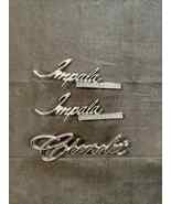 1969-1976 Chevy Impala custom 3pc emblem set - $109.99