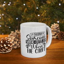 A Champion is Someone Who Gets Up When He Can't, Coffee Cup, Ceramic Mug 11oz - $17.99