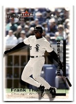 2001 Fleer Triple Crown #79 Frank Thomas - £1.33 GBP