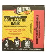 BERRY PLASTICS 1190274 Black Contractor Bag (50 Pack) - €44,91 EUR