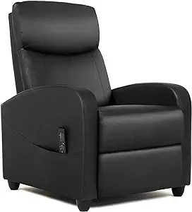 Massage Living Room Recliner Chair, High Back Adjustable Home Theater Si... - $559.99
