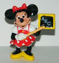 Walt Disney Minnie Mouse as a Teacher PVC Figure Applause 1986 NEW UNUSED - $7.84