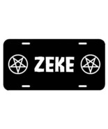 ZEKE ~ License Plate/Tag ~ 666 ~ Rock n&#39; Roll/Punx/Thrash/Skate -Motörhe... - £10.90 GBP