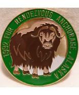 1992 Anchorage Fur Rondy Rendezvous Collector Pin/Musk Ox-Mint Condition  - $371.91 MXN