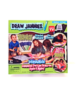 New Washable Draw Jammies Blue Set Pair Pajamas Medium 5-6 Years As Seen... - $32.76 CAD