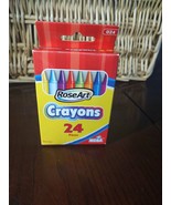 RoseArt Crayons 24 Pieces-Brand New-SHIPS N 24 HOURS - £8.47 GBP