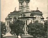 Court House Building Valparaiso Indiana IN 1909 DB Postcard T17 - $5.89