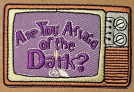 Are You Afraid of the Dark? embroidered Iron on patch - £5.16 GBP