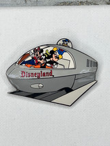 Disney 2001 DLR Old Style Monorail FAB 4 Piloting This Grey Monorail Pin... - £20.13 GBP