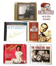 Roy Orbison, Glenn Miller, Connie Francis, Kingston Trio - 5 CDs - £13.53 GBP