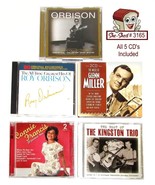 Roy Orbison, Glenn Miller, Connie Francis, Kingston Trio - 5 CDs - £13.33 GBP