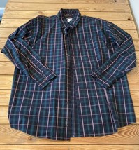 Wrangler George strait Men’s Plaid Button up shirt size 2XL Green A4 - $19.70