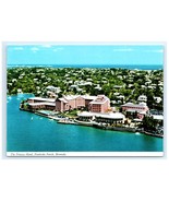 Vintage Princess Hotel Bermuda Aerial View Postcard - $9.62 CAD