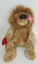 Gund Lionheart Plush Lion Stuffed Animal 13&quot; w/Heart &amp; Tag 1497 Valentin... - $14.80