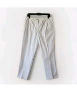 NWT Appleseeds White Linen Blend Pants Size 8P Cotton Classic - $29.99