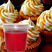 Vanilla Caramel Cupcakes Scented Soy Wax Candle Melts Shot Pots, Vegan, Hand Pou - £12.77 GBP+