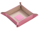 Bey Berk Pink Leather Snap Valet with Pig Skin Tray Leather Lining - £31.13 GBP